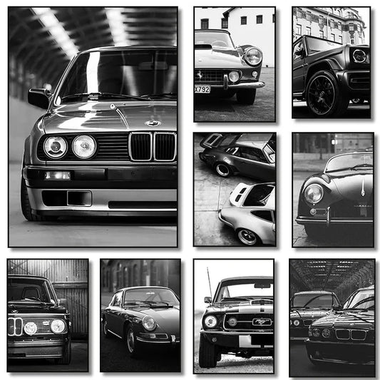 Luxury Car HD Modern Pop Wall Art