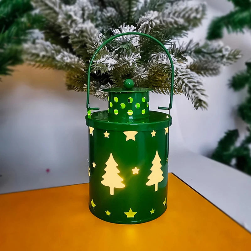 Vintage Christmas Lanterns with LED Light
