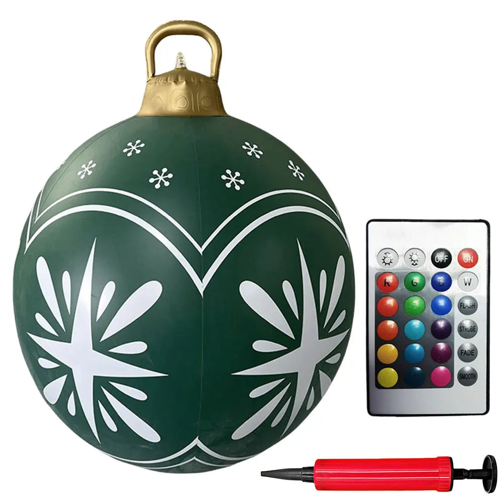 Inflatable Christmas Balls Light