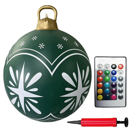 Inflatable Christmas Balls Light