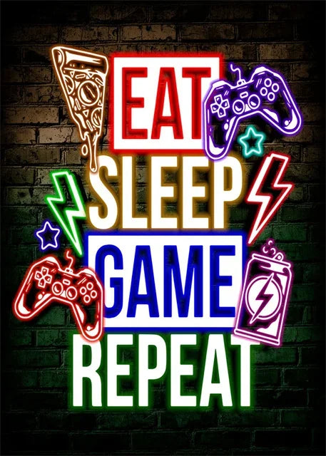 Gaming Neon Wall Art