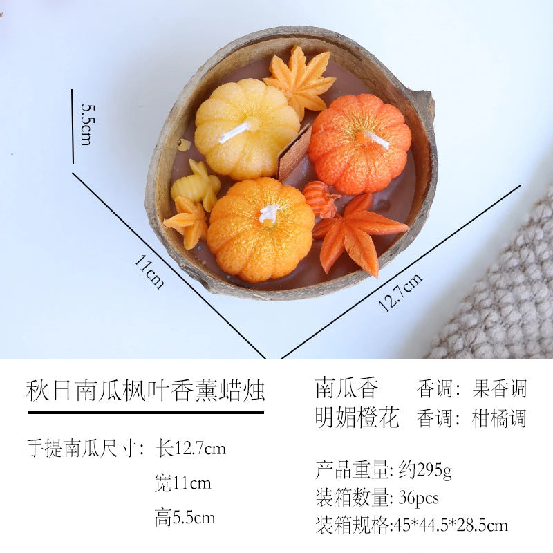 Halloween Pumpkin Aromatic Candle