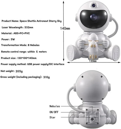 Astronaut Galaxy Projector