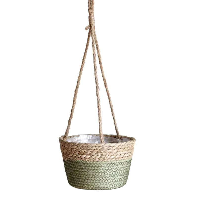 Jute Rope Hanging Planter Macrame