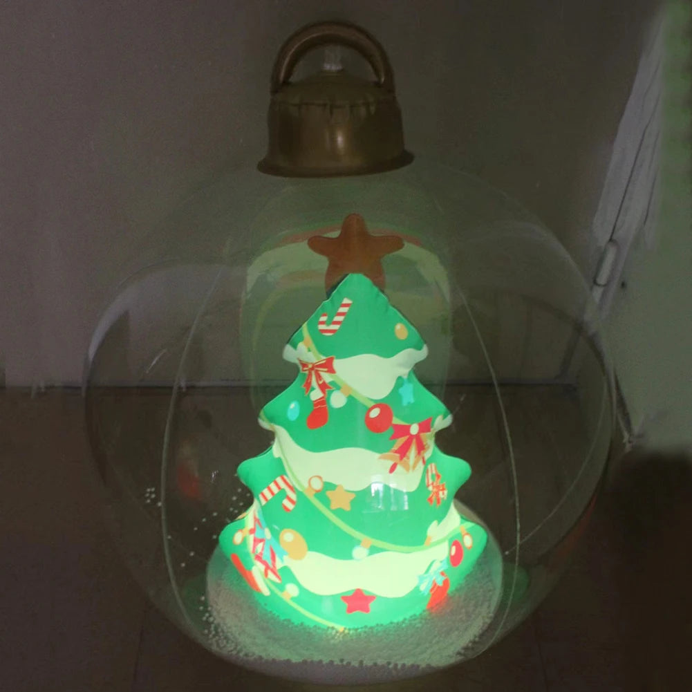 Inflatable Christmas Balls Light