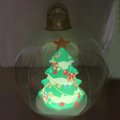 Inflatable Christmas Balls Light