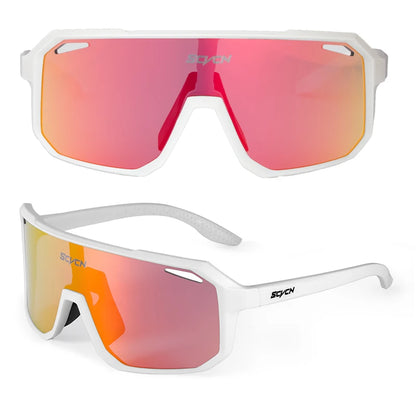 SCVCN Cycling Sunglasses – UV400 MTB Bike Goggles for Men & Women