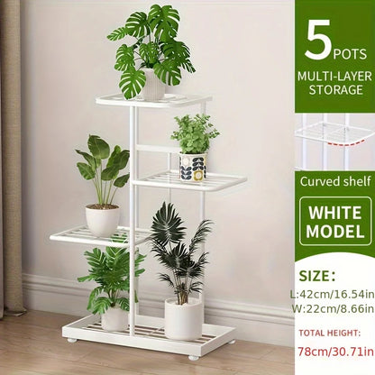 Indoor Wooden Tiered Plant Stand