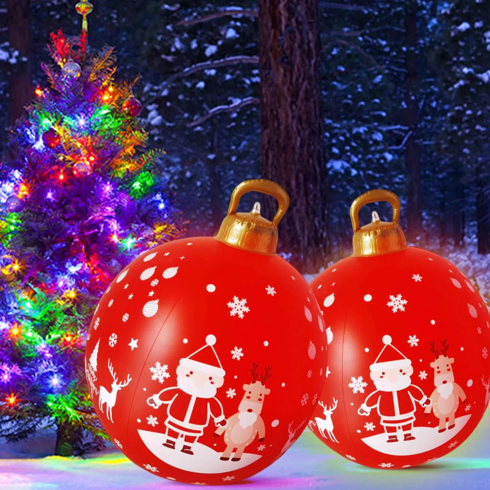 Inflatable Christmas Balls Light