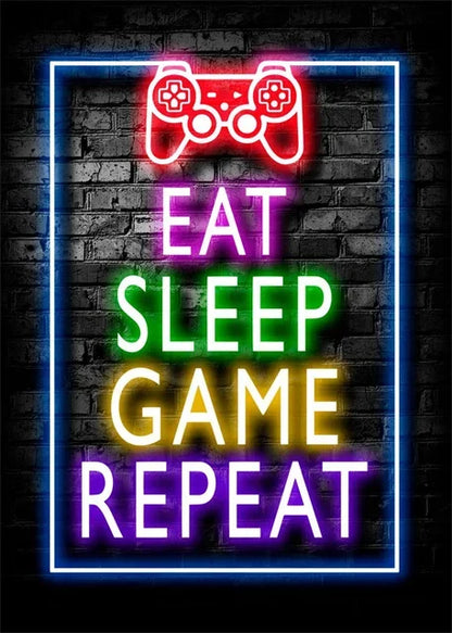 Gaming Neon Wall Art