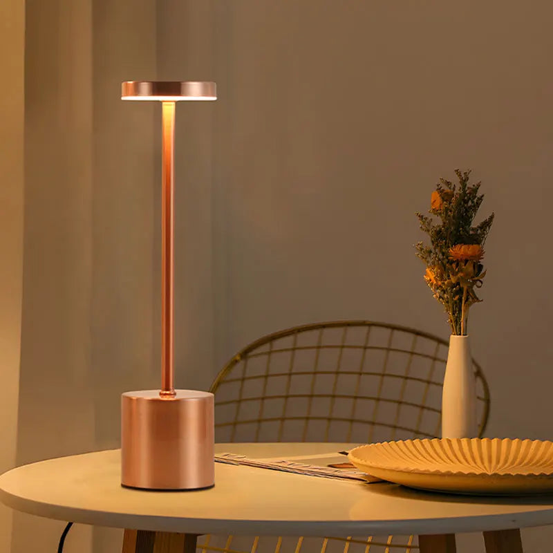 Cordless LED Table Lamp with 3-Color Dimming