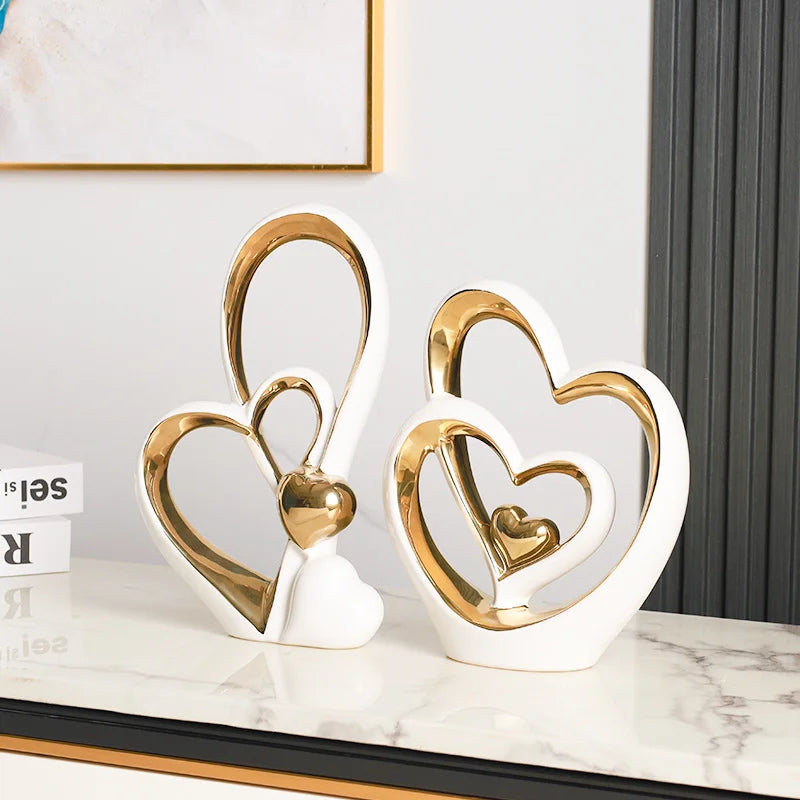 Heart-Shaped Modern Minimalist Decor