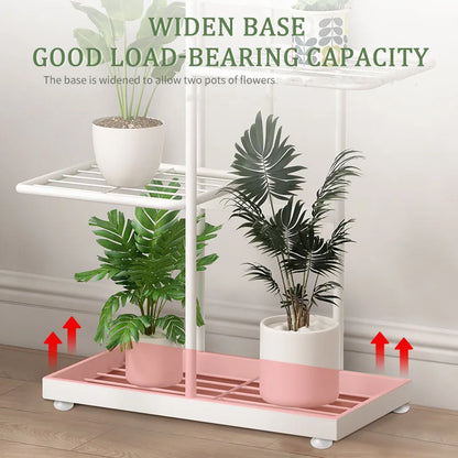 Indoor Wooden Tiered Plant Stand