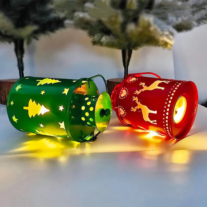 Vintage Christmas Lanterns with LED Light