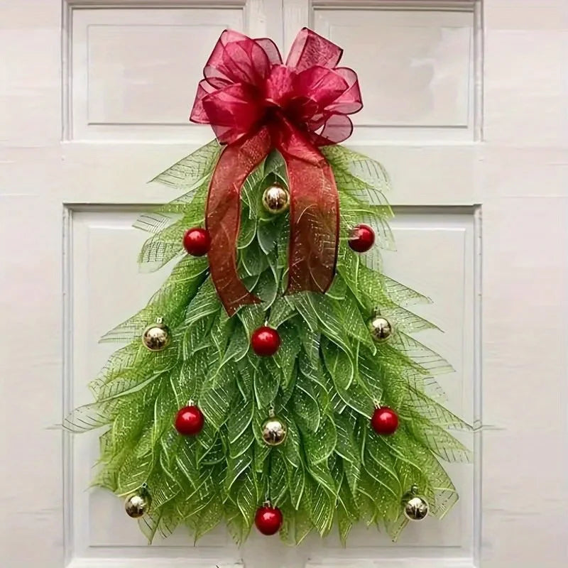 Christmas Wreath - Elegant Door Hanging Decoration
