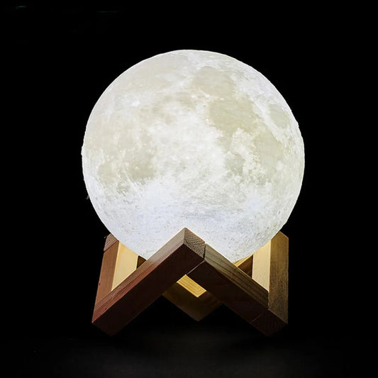 Color Changing 3D Moon Lamp