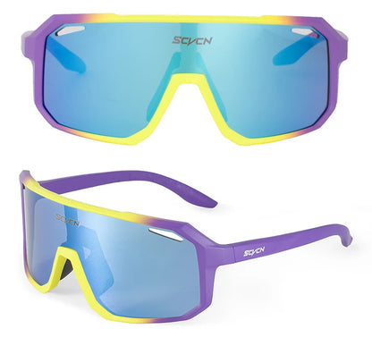 SCVCN Cycling Sunglasses – UV400 MTB Bike Goggles for Men & Women