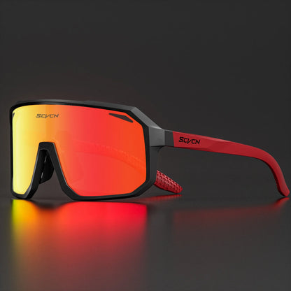 SCVCN Cycling Sunglasses – UV400 MTB Bike Goggles for Men & Women