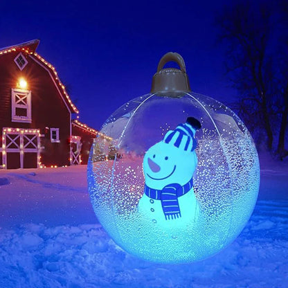 Inflatable Christmas Balls Light