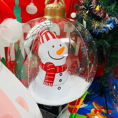Inflatable Christmas Balls Light