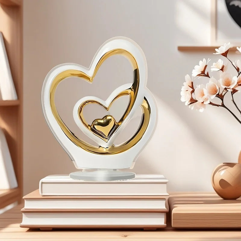 Heart-Shaped Modern Minimalist Decor