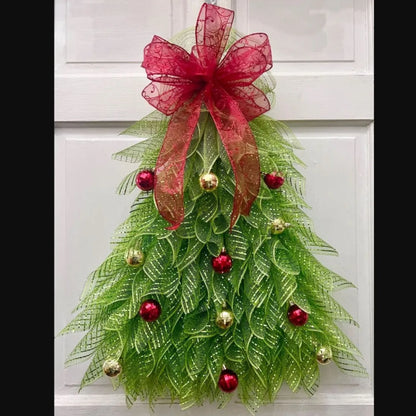 Christmas Wreath - Elegant Door Hanging Decoration