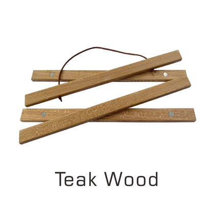 Minimalist Wooden Poster Hanger
