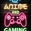 Blue anime and gaming
