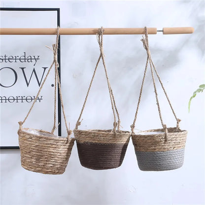 Jute Rope Hanging Planter Macrame