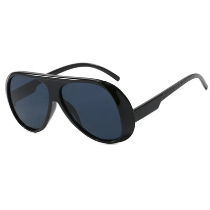Women's Double Bridge Pilot Sunglasses – UV400 Large Frame
