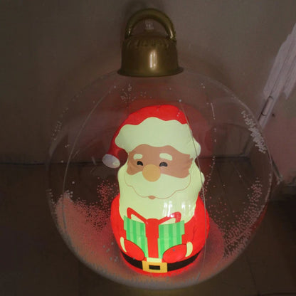 Inflatable Christmas Balls Light
