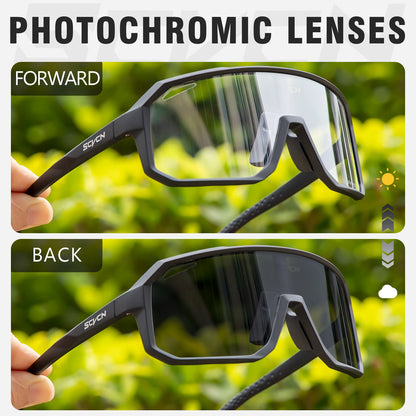 SCVCN Cycling Sunglasses – UV400 MTB Bike Goggles for Men & Women
