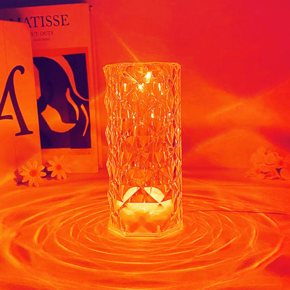 Touch-Control Crystal Desk Lamp