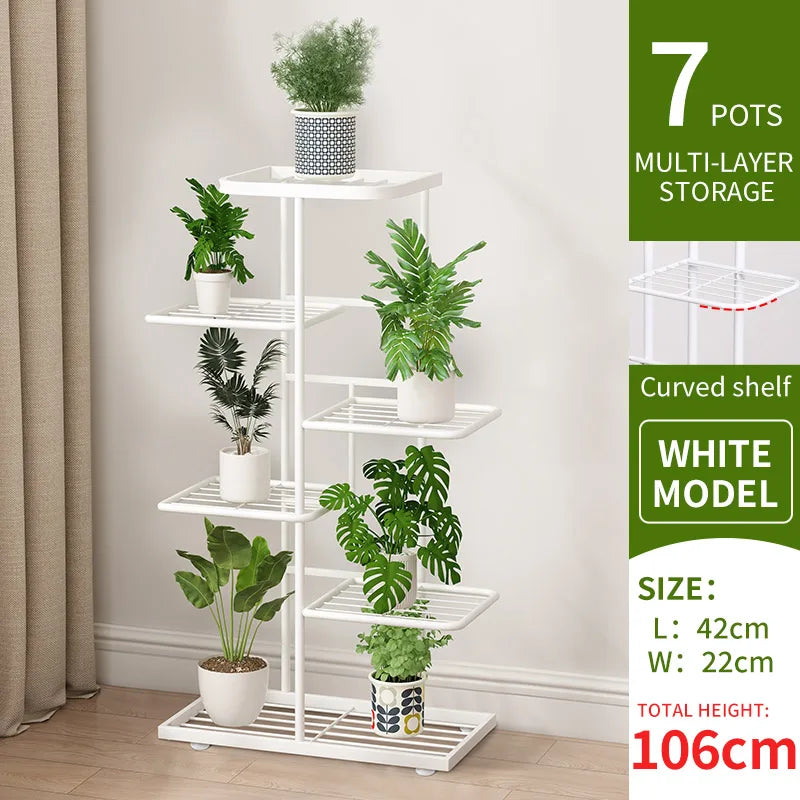 Indoor Wooden Tiered Plant Stand