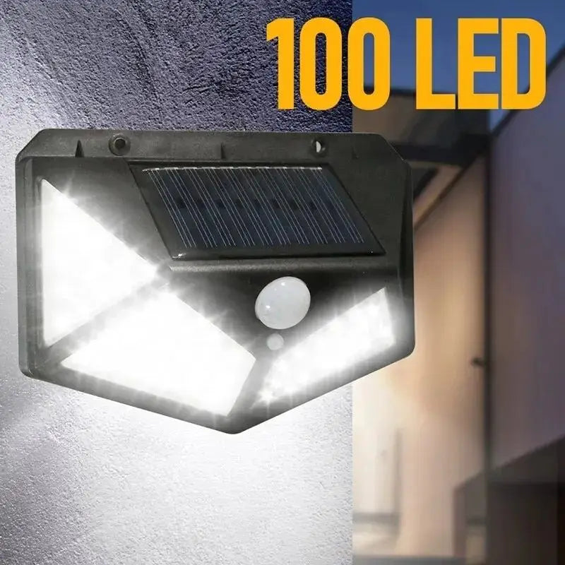 LED Solar Motion Sensor Wall Light
