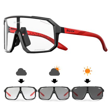SCVCN Cycling Sunglasses – UV400 MTB Bike Goggles for Men & Women