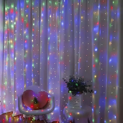 LED Curtain Fairy String Lights Decoration