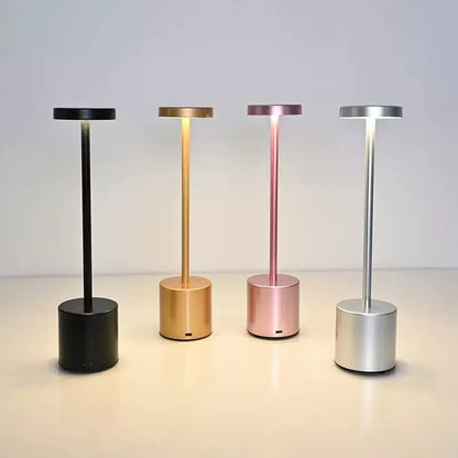 Cordless LED Table Lamp with 3-Color Dimming