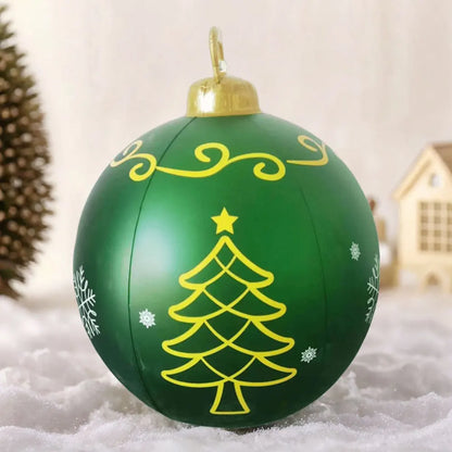 Inflatable Christmas Balls Light