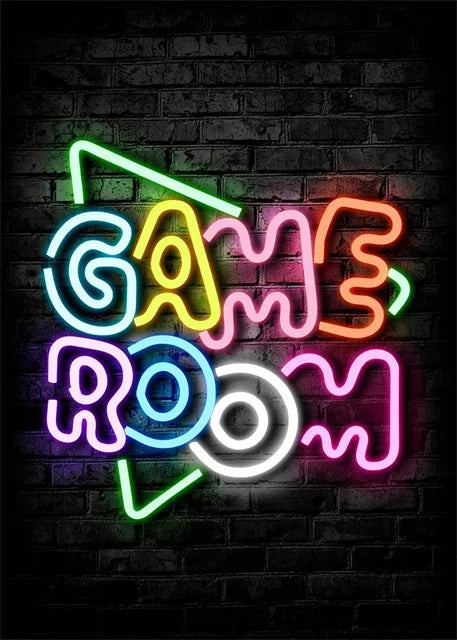 Gaming Neon Wall Art