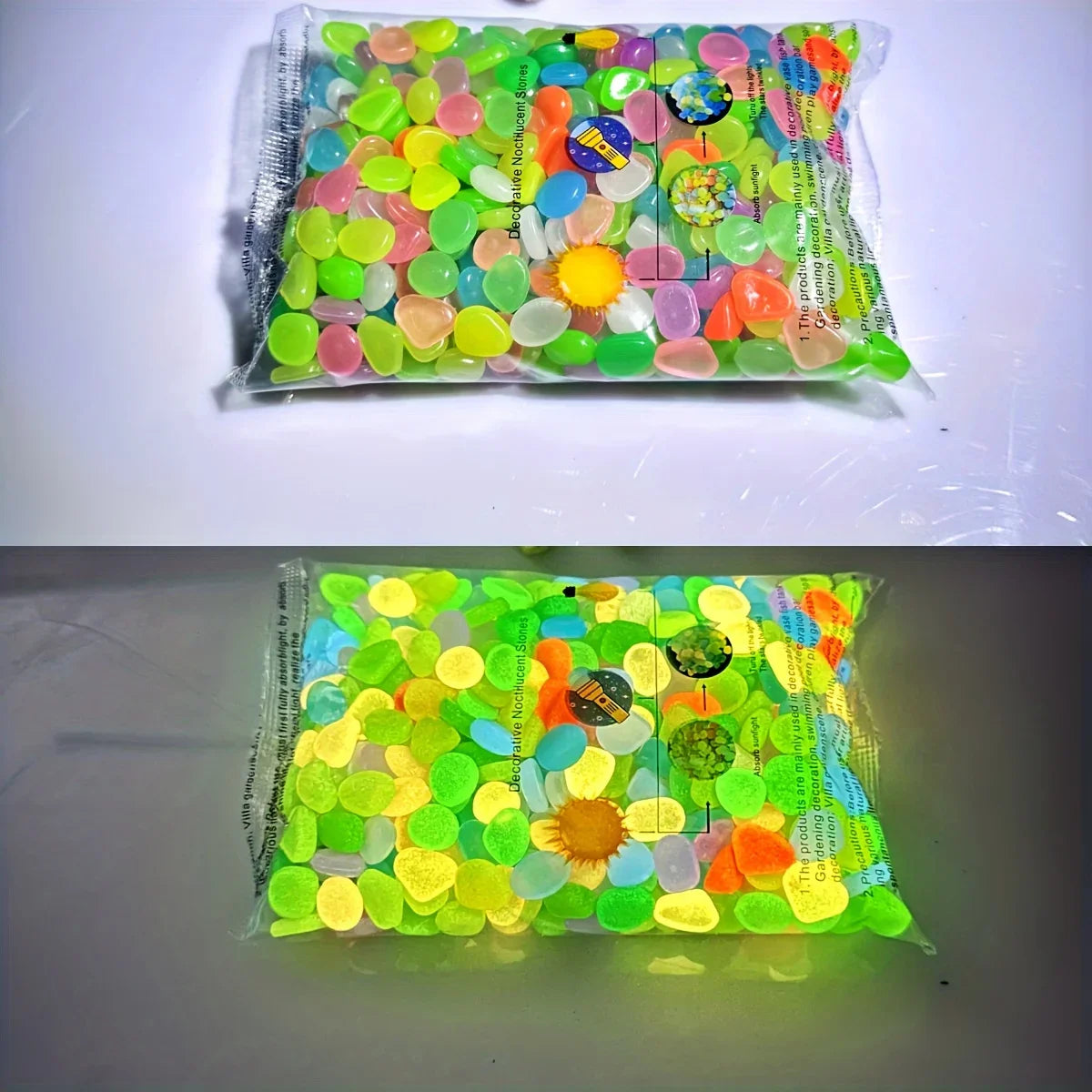 Glow in the Dark Pebbles