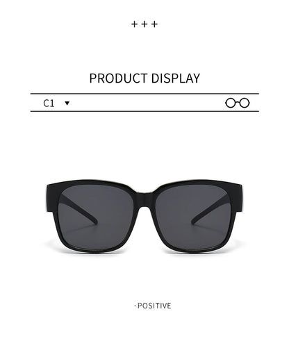 Over-Glasses Polarized Sunglasses – Fits Over Prescription Glasses, Night Vision & UV400