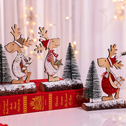 Christmas Tree DIY Stereo Wooden Set