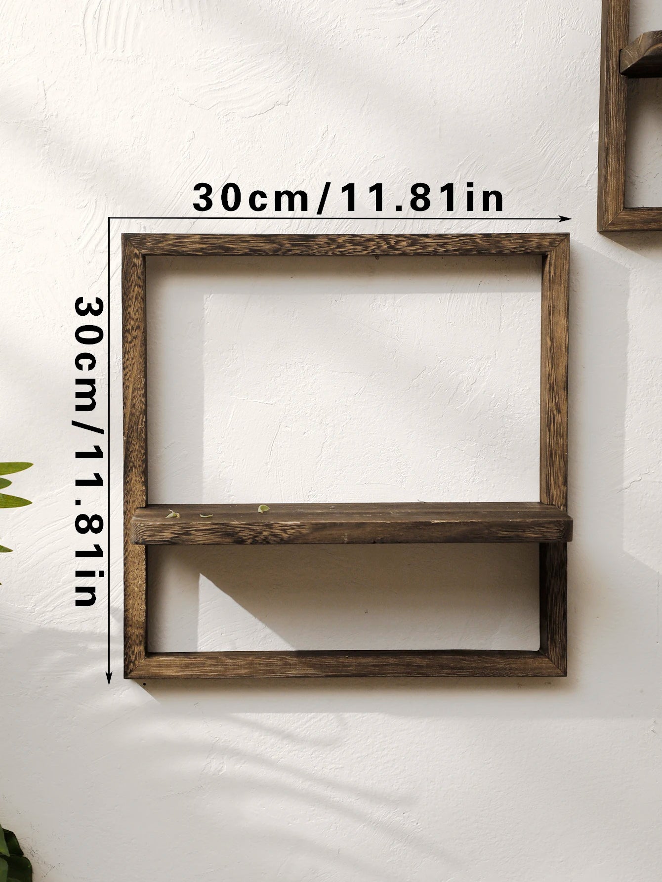 Rustic Wooden Floating Shelves