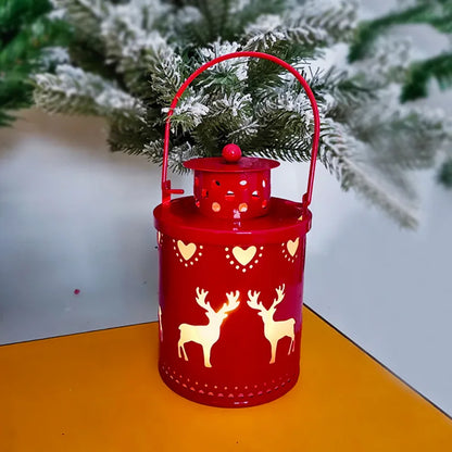 Vintage Christmas Lanterns with LED Light