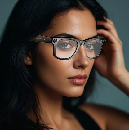 800W AI Camera Smart Glasses – Color-Changing, Translation, Photo & Video, Waterproof