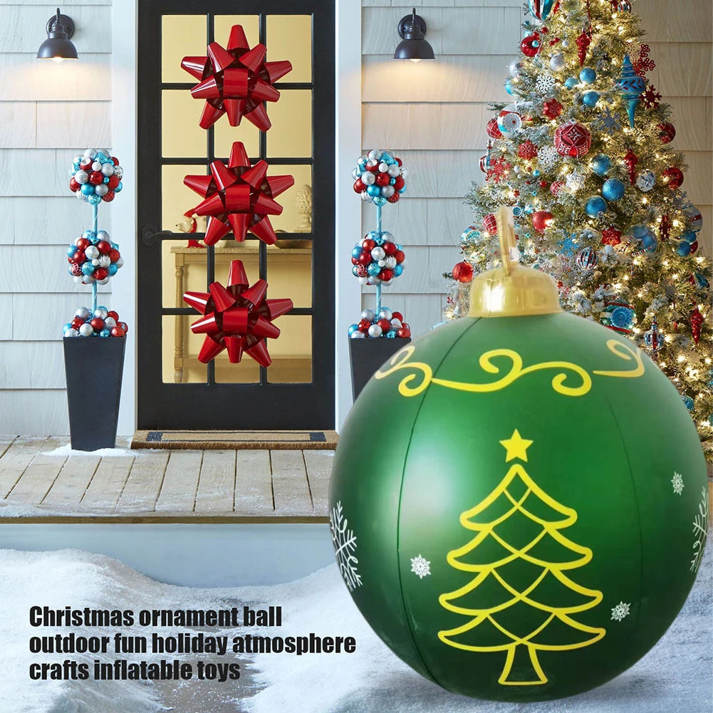 Inflatable Christmas Balls Light