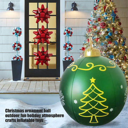 Inflatable Christmas Balls Light