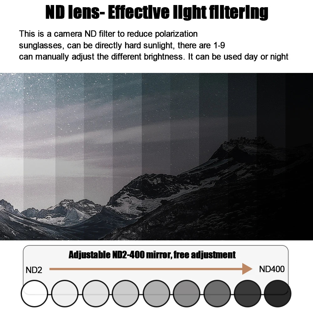 CRIXALIS Adjustable Dimming Round Sunglasses – Polarized UV400 ND9