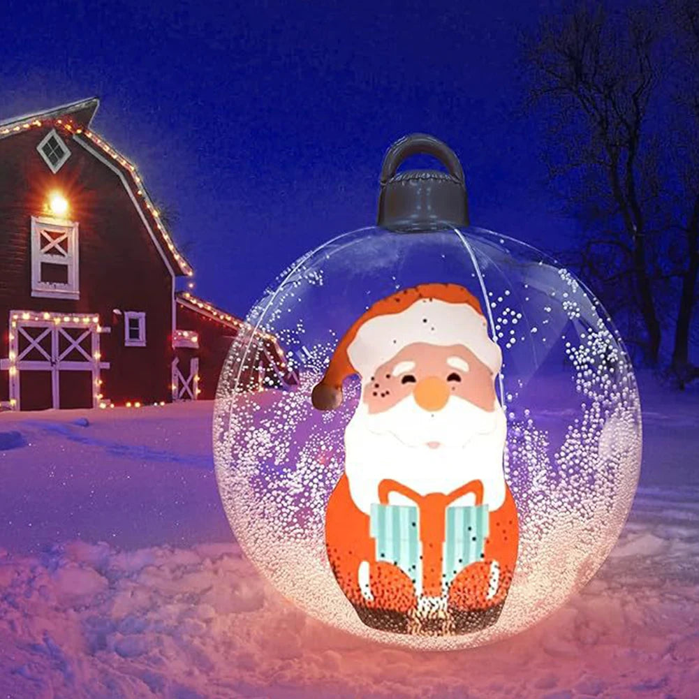 Inflatable Christmas Balls Light